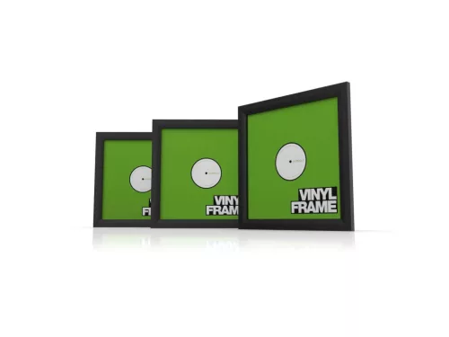 Glorious Vinyl Frame Set 12" Black Bakelit lemez keret, 3db/csomag (Fekete)