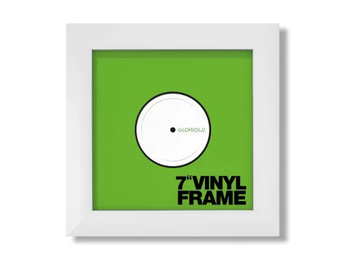 Glorious Vinyl Frame Set 7" White Bakelit lemez keret, 3db/csomag (Fehér)