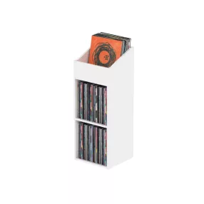   Glorious Record Rack 330 White Bakelit lemez tartó bútor (Fehér)