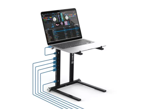 Reloop Stand Hub Laptoptartó állvány, USB HUB