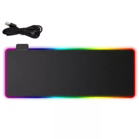   Forev RS-01 RBG XXL gamer  szövet borítású egérpad (800x300mm)