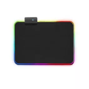   Forev RS-02 szövet borítású gamer egérpad rgb led világítással (250x350mm)