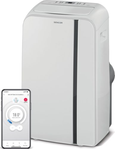 SENCOR SAC MT1240C Wi-FI Smart Mobil klíma, fehér