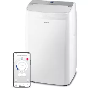   SENCOR SAC MT9078CH WI-FI Mobil klíma ALL SEASONS, 9 000 BTU/h, fehér