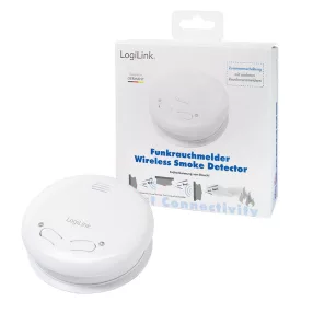   Logilink Füstérzékelő, vezeték nélküli, 433 MHz (SC0014)