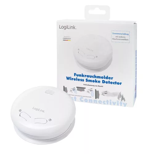 Logilink Füstérzékelő, vezeték nélküli, 433 MHz (SC0014)