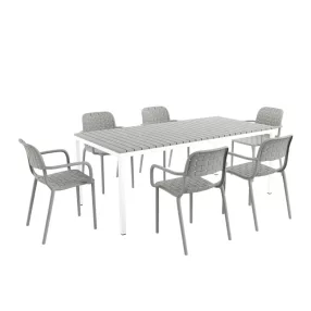   Delusso Scacchi & Chess 7 részes szett - Neutral Grey, SCACCHI-7-S-94347