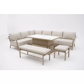   Delusso Ombra 4 részes kültéri szett - Beige, SEA-S-4-OMBRA-20242
