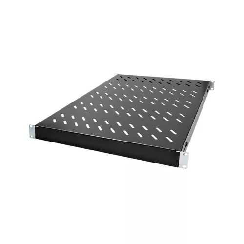 Logilink Állítható polc 19"-os szekrényekhez 800 mm mélységgel, fekete (SF0800B)