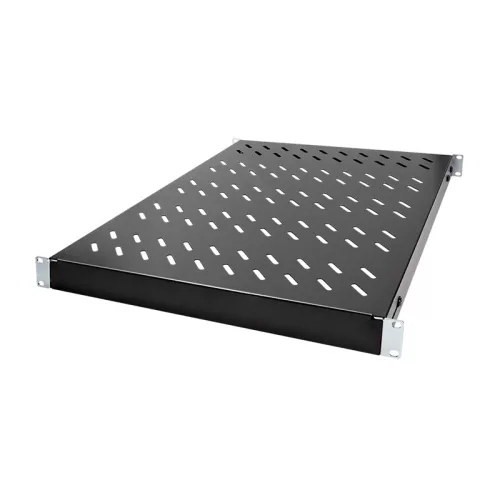 Logilink Állítható polc 19"-os szekrényekhez 1000 mm mélységgel, fekete (SF1000B)