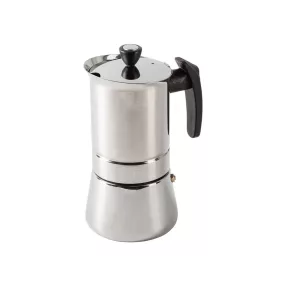   SAN IGNACIO Moods SG-3593 olasz kávéfőző * rozsdamentes acél 4 csészés, indukciós