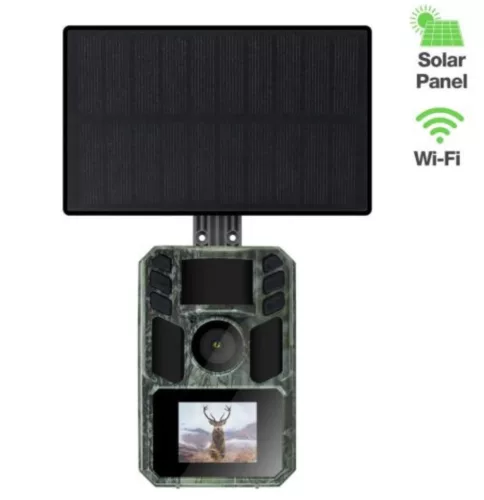 EVOLVEO StrongVision Solar WiFi, fotócsapda/vadkamera WiFi alkalmazással és napelemmel