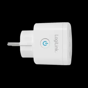   Logilink Wi-Fi intelligens csatlakozóaljzat, egyirányú (CEE 7/7), Tuya kompatibilis (SH0101)