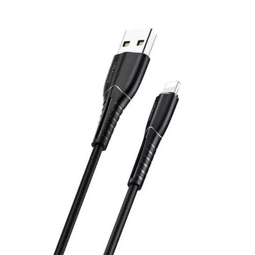 USAMS SJ364USB01 100cm-es lightning töltő kábel flexibilis fejjel 1380758