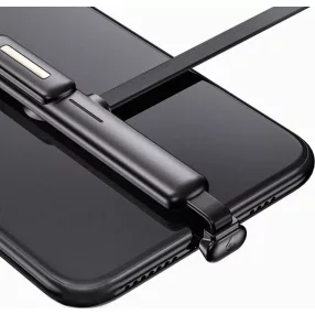   USAMS SJ379USB01 120cm-es Lightning töltőkábel gamer csatlakozóval, 1324408