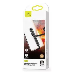   USAMS SJ380USB01 120cm-es gamer kábel micro usb csatlakozóval, 1323989