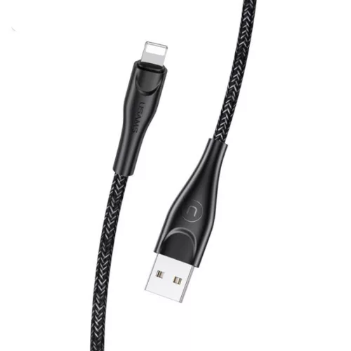 USAMS SJ391USB01 Lightning töltő és adat kábel, 1323996