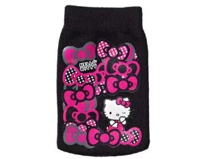 HELLO KITTY Telefontartó Zokni, Fekete
