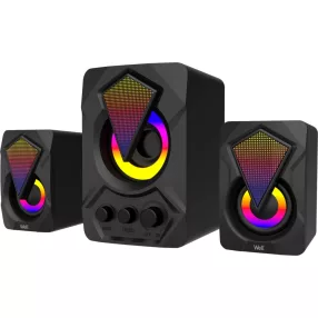 Well 2.1 multimédiás hangszóró RGB, SPKR-MM2.1-RV03-WL