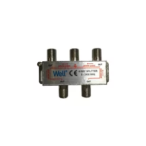   Well SPLT-FC/4-ST-WL Antenna F-elosztó 1 be 4 kimenet  5 - 2500 MHz