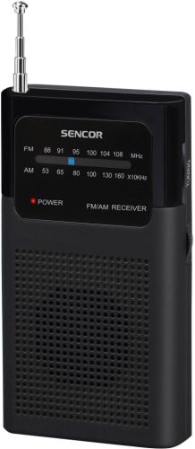 Sencor SRD 1100 B Hordozható Rádió - Fekete