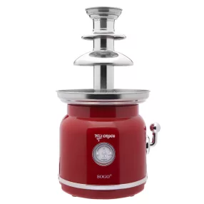 Sogo Deli Choco SS-11970 Csoki szökőkút piros, inox 700g