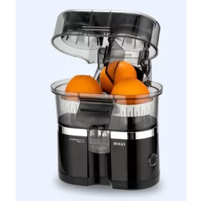   Sogo SS-5299 Dupla citrusfacsaró automata fedéllel és beépített narancsvágóval, 100W