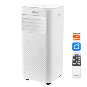  Salente SummerICE9, intelligens mobil klíma, 9000 BTU, WiFi+Bluetooth, távirányító.