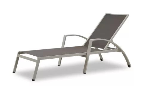 Delusso Alumínium Sabbia napágy 75 x 31/94 x 210 cm, bézs,  SUNB-C-SABBIA-20242