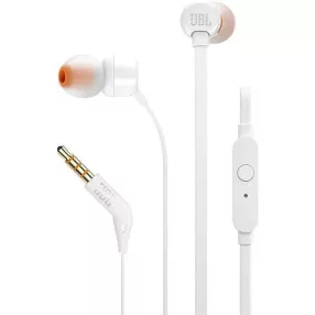JBL T110 In-Ear fülhallgató fehér (T110WHT)