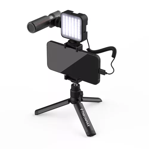 Thronmax C1P StreamMic, professzionális mikrofon, fekete