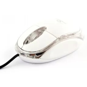 TITANUM RAPTOR 3D USB vezetékes optikai egér (fehér)