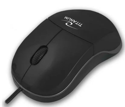 TITANUM VEZETÉKES 3D OPTIKAI EGÉR USB-C SELENE TM124K