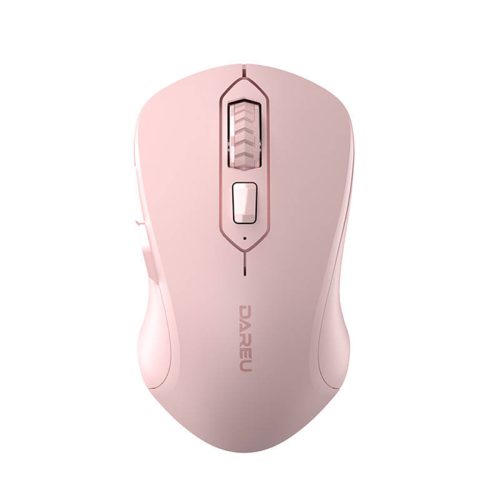 Dareu LM115G Wireless Egér 2.4G 800-1600 DP- Rózsaszín (TM176G08610G)