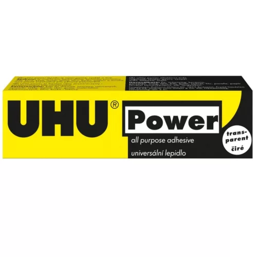UHU U40328 UHU univerzális átlátszó ragasztó POWER TRANSPARENT 45 g