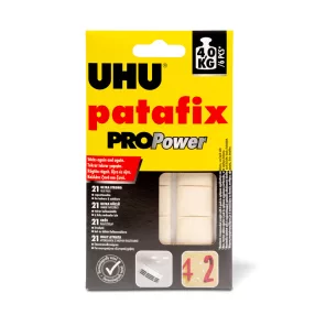  UHU U40790 Patafix PROPower - fehér gyurmaragasztó - 21 db / csomag