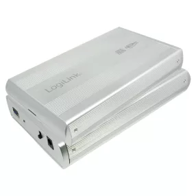   LogiLink Szuper gyors USB 3.0 alumínium HDD ház, 3,5" SATA HDD-hez (UA0107A)