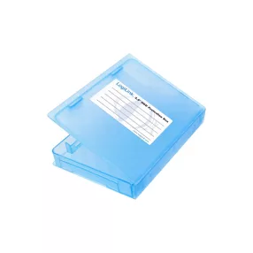   LogiLink 2,5" HDD védő doboz, 1 HDD-hez, cseppállló,  kék (UA0131)