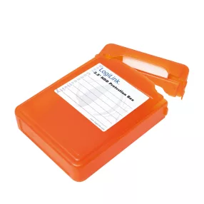 Logilink 3,5" HDD Védődoboz, narancssárga (UA0133O)