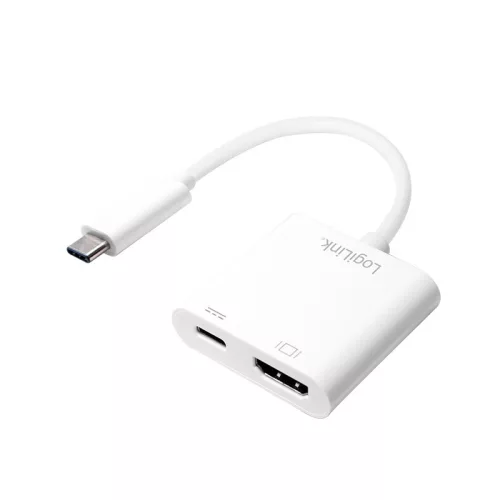 Logilink USB-C   HDMI töltő adapter (UA0257)