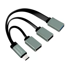 LogiLink USB-C  hub, 2x USB 2.0 AF + 1x USB 3.0 AF (UA0315)