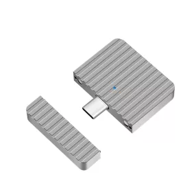   Logilink Nagyon kicsi USB 3.2 Gen2x1 SSD ház, USB-C   PCIe NVMe, ezüst (UA0423)