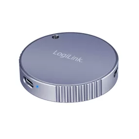   Logilink Mágneses USB 3.2 Gen2 SSD ház, 100 W PD, MagSafe kompatibilis, térszürke (UA0438)