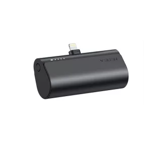   VEGER V0556P 5000MAH POWER BANK BEÉPÍTETT USB LIGHTNING CSATLAKOZÓVAL APPLE TERMÉKEKHEZ, 1X 20W / PD3.0 ,1405103