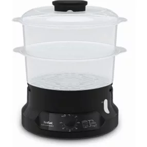   Tefal Minicompact VC139810 ételpároló 2 kosarak száma Szabadonálló 800W Fekete
