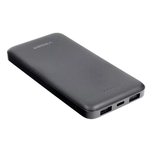 Veger A10 (W1065) 2A 10000 mAh, Power Bank fekete