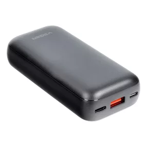   Veger S10 (W1135) PD QC3.0 3A 20W 10000 mAh Power Bank fekete