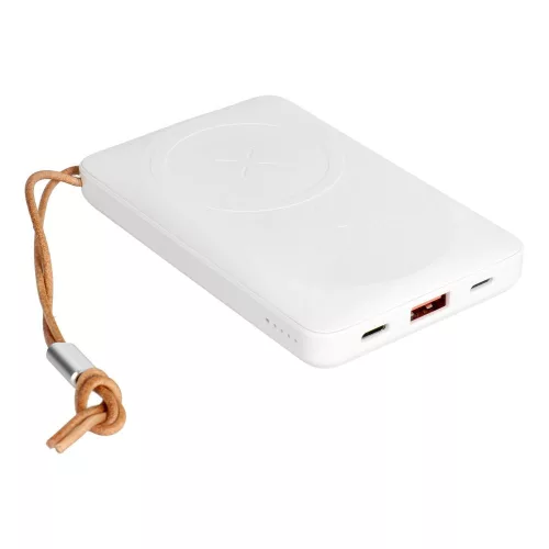 Veger Magsafe MagOn (VP1151 / W1151) PD QC3.0 2A 20W vezeték nélküli töltéssel kompatibilis Power Bank 10000 mAh fehér