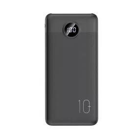   Veger L10S (W1105PD) PD QC3.0 2A 20W 10000 mAh Power Bank fekete