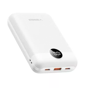   Veger S20 (W2081) PD QC3.0 2A 22,5W 20000 mAh Power Bank fehér